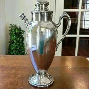 Gotham Silver On Copper Martini Shaker/Pitcher ID # 506